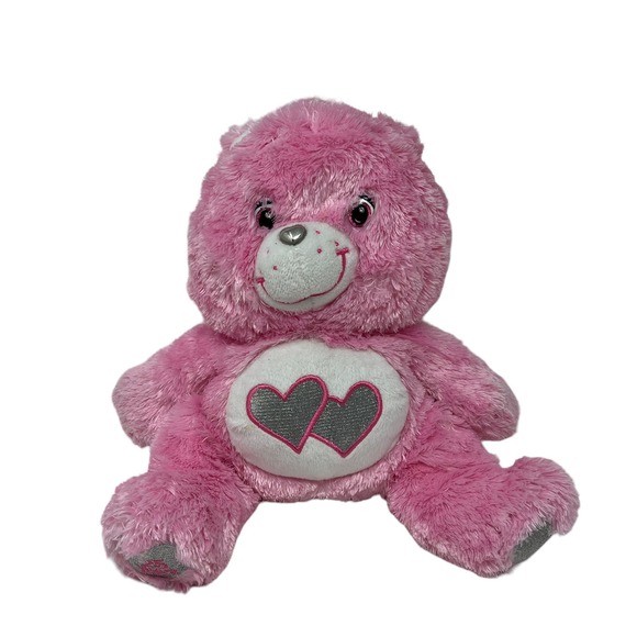 Care Bears‎ Love-a-Lot Bear 25th Anniversary Swarovski Crystal Collector’s Plush - Picture 1 of 9